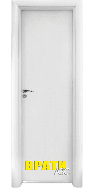 Алуминиева врата Стандарт, цвят Бял