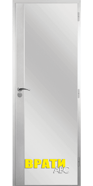 Алуминиева врата Стандарт метална лайсна
