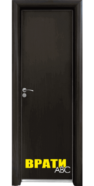Алуминиева врата Стандарт, цвят Венге