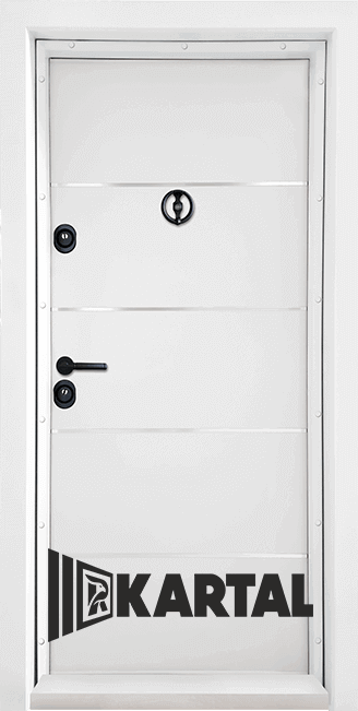 Входна блиндирана врата, модел 1403, с активна дръжка