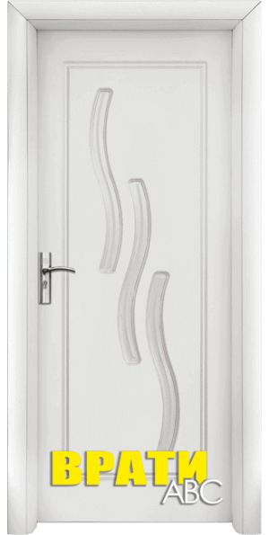 Интериорна врата Стандарт, модел 014 P, цвят Бял