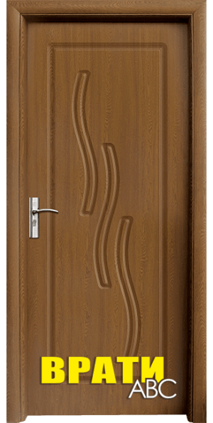 Интериорна врата Стандарт, модел 014 P, цвят Златен дъб
