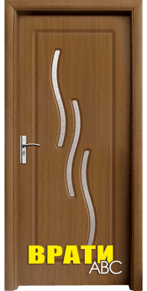 Интериорна врата Стандарт, модел 014, цвят Златен дъб