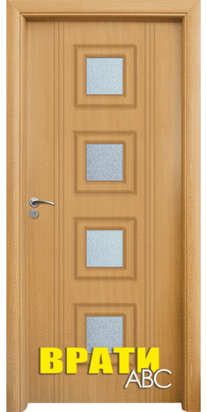 Интериорна врата Стандарт, модел 021, цвят Светъл дъб