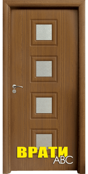 Интериорна врата Стандарт, модел 021, цвят Златен дъб