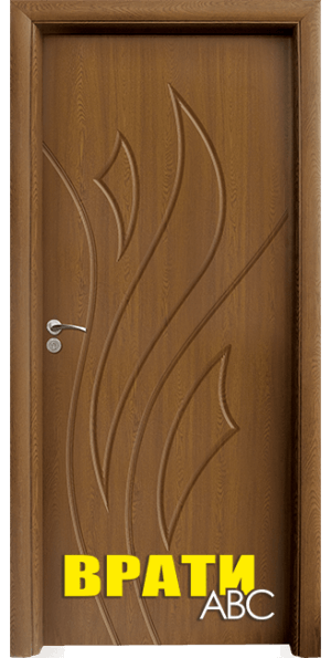 Интериорна врата Стандарт, модел 033 P, цвят Златен дъб