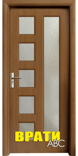 Интериорна врата Стандарт, модел 048, цвят Златен дъб