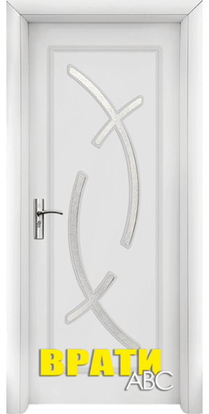 Интериорна врата Стандарт, модел 056, цвят Бял