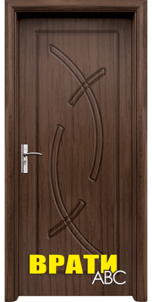 Интериорна врата Стандарт, модел 056 P, цвят Орех