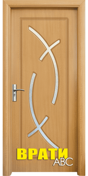 Интериорна врата Стандарт, модел 056, цвят Светъл дъб