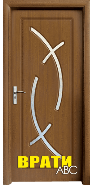 Интериорна врата Стандарт, модел 056, цвят Златен дъб