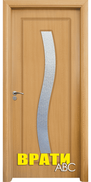 Интериорна врата Стандарт, модел 066, цвят Светъл дъб