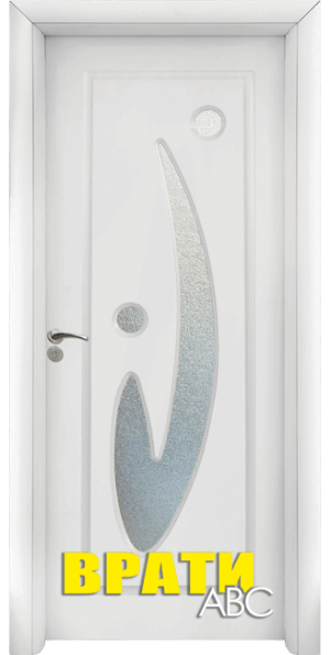 Интериорна врата Стандарт, модел 070 P, цвят Бял