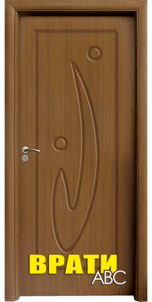 Интериорна врата Стандарт, модел 070 P, цвят Златен дъб