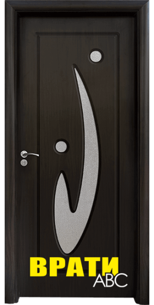 Интериорна врата Стандарт, модел 070, цвят Венге