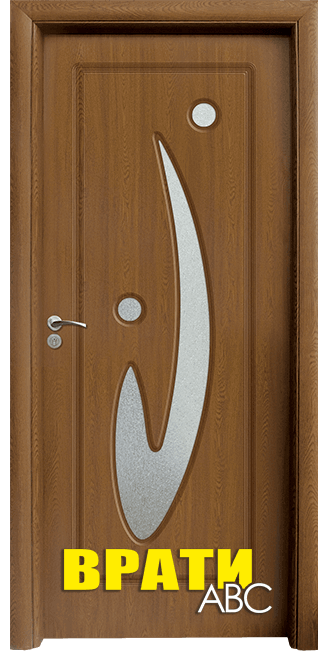 Интериорна врата Стандарт, модел 070, цвят Златен дъб