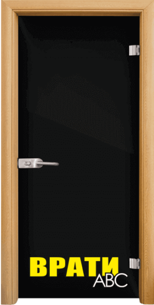 Стъклена врата модел Folio G-15-2, цвят Светъл дъб