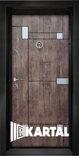 Входна блиндирана врата, модел Kartal Lk 2117