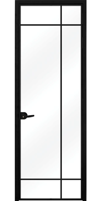 Стъклена Интериорна Врата Lusso L 8 Черен Мат